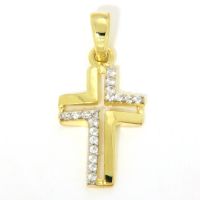 Kreuzanhänger Gold 333 
