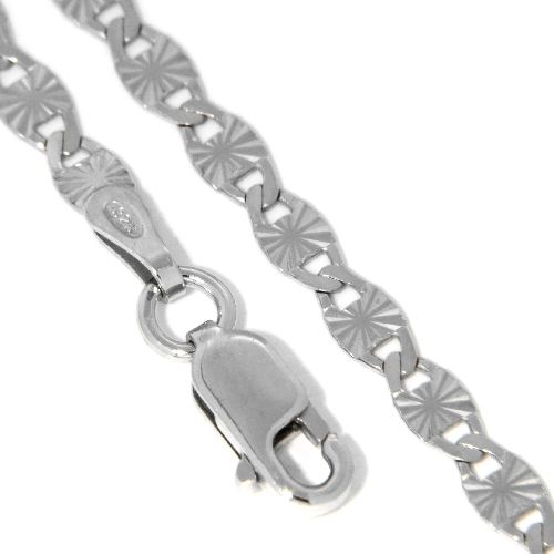 Kette Silber 925 rhodiniert 45 cm