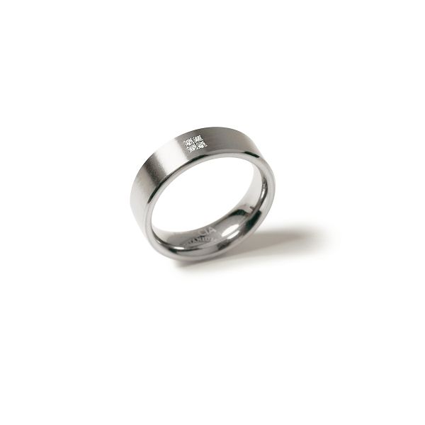 Boccia Titanium Ring Brillant 0101-1254 Größe 54