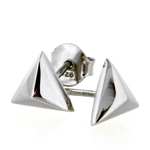Ohrstecker Silber 925 rhodiniert