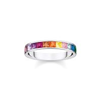 Thomas Sabo Ring Rainbow Heritage TR2403-477-7-58 Größe 58
