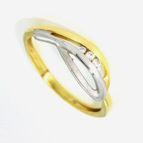 Ring Gold 333 bicolor Weite 62