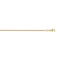 Rundankerkette 2 mm 333 Gelbgold 60 cm