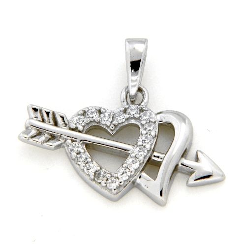 Heranhänger Silber 925 rhodiniert