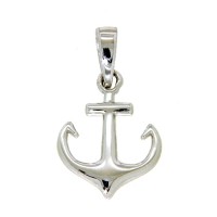 Anhänger Silber 925 rhodiniert Anker