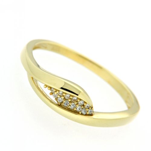 Ring Gold 333 Zirkonia Weite 54