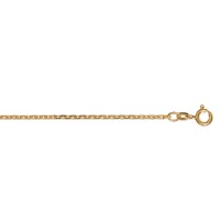 Ankerkette diamantiert 1,9 mm 585 Gelbgold 55 cm