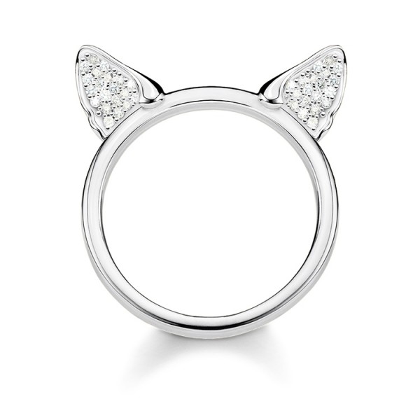 Thomas Sabo Ring Katzenohren Größe 48 TR2259-051-14-48