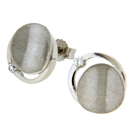 Ohrstecker Silber rhodiniert