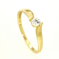 Ring Gold 333 Weite 56 Zirkonia
