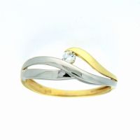 Ring Gold 333 bicolor Weite 60