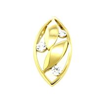 Anhänger Gold 333 Zirkonia
