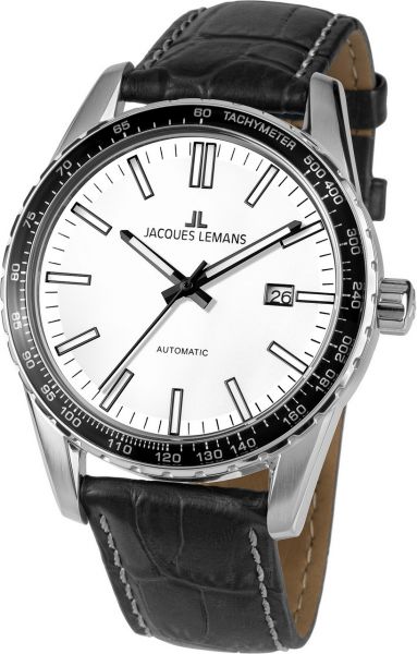 Jacques Lemans Herren-Armbanduhr Liverpool Automatic 1-2075B