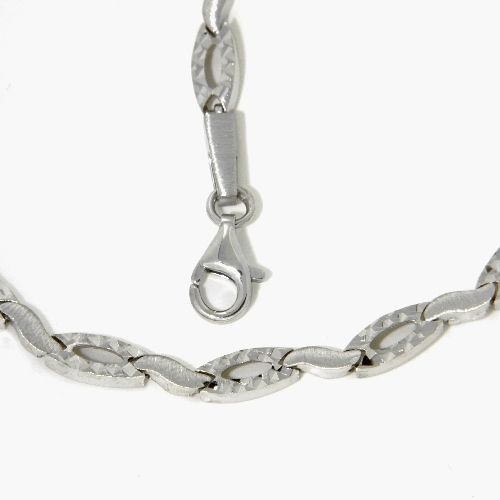 Kette Silber 925 rhodiniert 45 cm