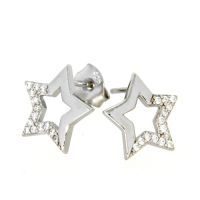 Ohrstecker Silber 925 rhodiniert