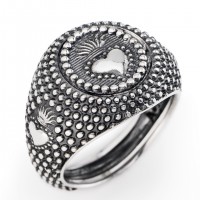 AMEN Ring Silber Herz Gr. 68 ASC1-28