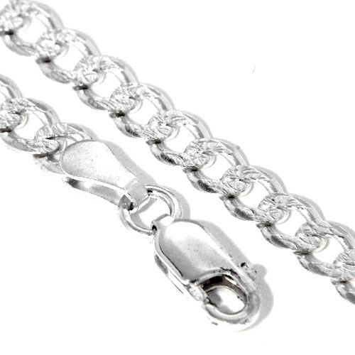 Armband Silber 925 diamantiert 19 cm