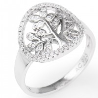 AMEN Ring Silber Lebensbaum Gr. 54 RTL3-14