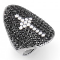 AMEN Ring Silber Kreuz Gr. 56 AOCRNB-16