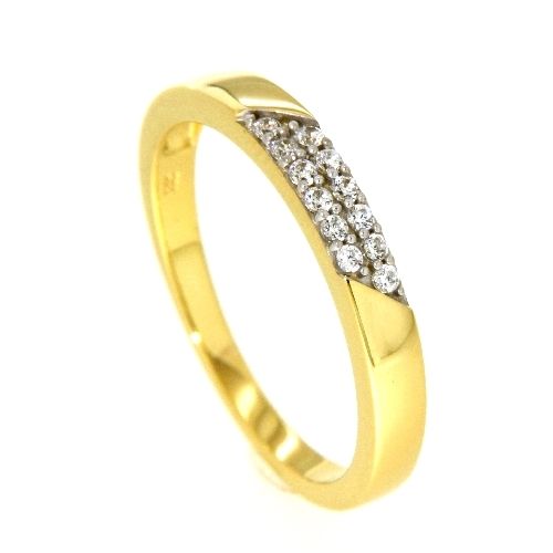 Ring Gold 333 Weite 60 Zirkonia