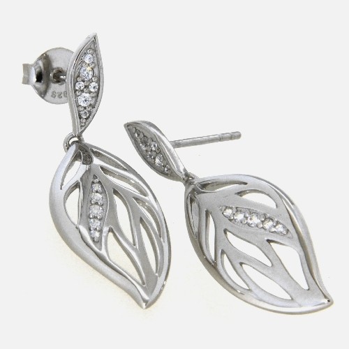 Ohrpendel Silber 925 rhodiniert (Stecker)