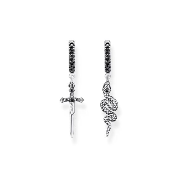 Thomas Sabo Creolen mit Anhänger Rebel Snake CR713-643-11