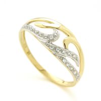 Ring Gold 333 bcolor Zirkonia Weite 61