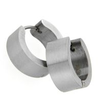 Scharniercreolen Edelstahl 7mm x 16mm kantig