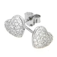 Ohrstecker Silber 925 rhodiniert