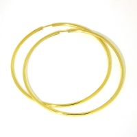 Drahtcreolen Gold 333 60mm x 2mm