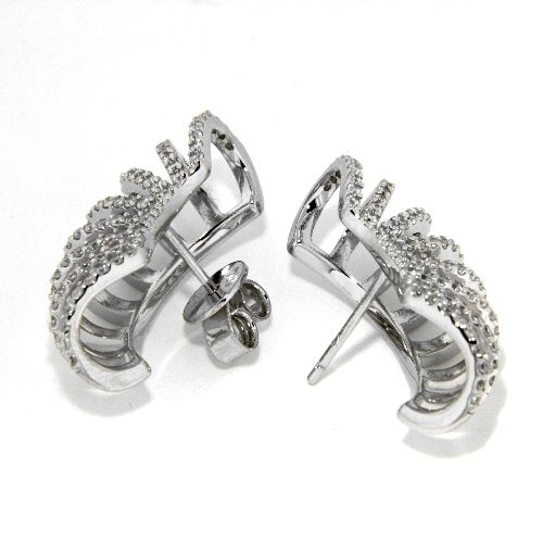 Ohrstecker Silber 925 rhodiniert