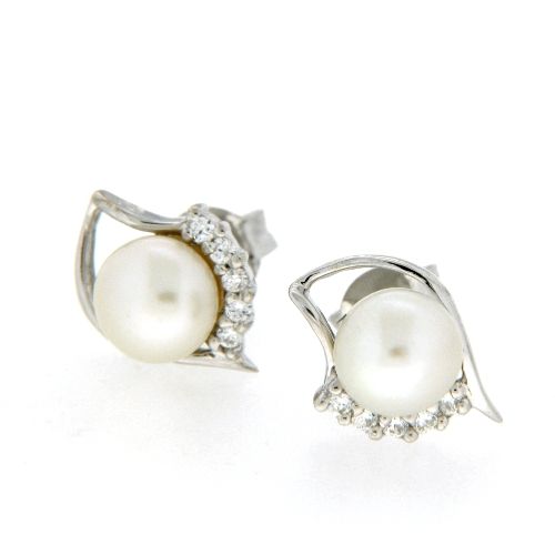 Ohrstecker Silber 925 rhodiniert