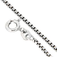 Venezianerkette (V15) Silber 925 rhodiniert 50 cm