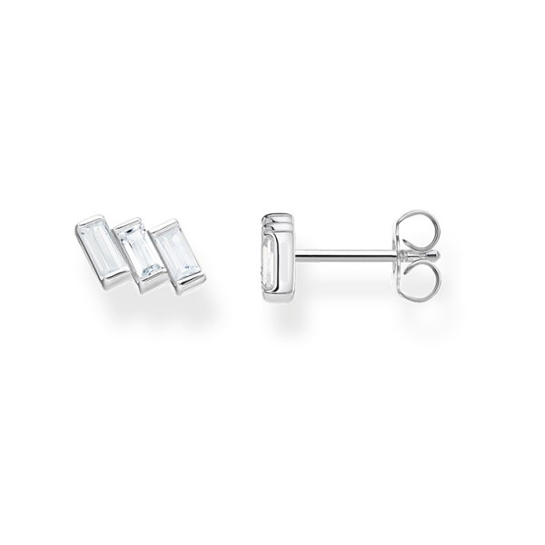 Thomas Sabo Ohrstecker eckige Steine H2089-051-14