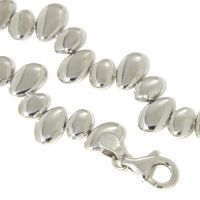 Armband Silber 925 rhodiniert 19 cm 