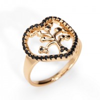 AMEN Ring Silber Lebensbaum Gr. 54 RTL1RN-14