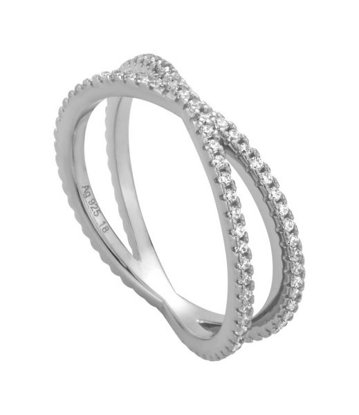 ESPRIT Ring Orbit stones Größe 56,5 ESRG01061118