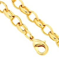 Kette Am.Doublé 60 cm Karabinerberschluss