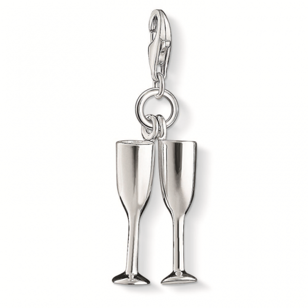 Thomas Sabo Charm Champagner-Gläser 1288-001-12