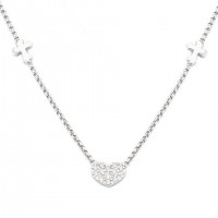 AMEN Kette 40 + 4 cm Silber CLCHZB3