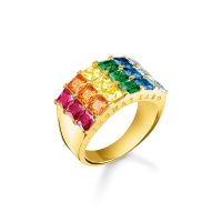 Thomas Sabo Ring Rainbow Heritage TR2359-996-7-60 Größe 60