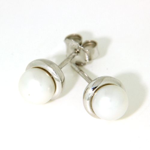 Ohrstecker Silber 925 rhodiniert