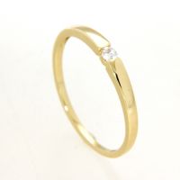 Ring Gold 333 Zirkonia Weite 56