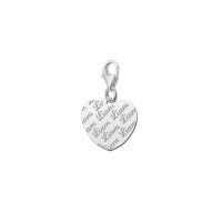 Names4ever Charm Silber 925 Repeat Herz ZNB17