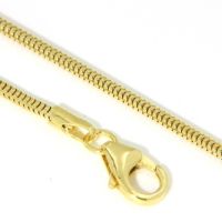 Schlangenkette Silber 333 1,4 mm rund 50 cm