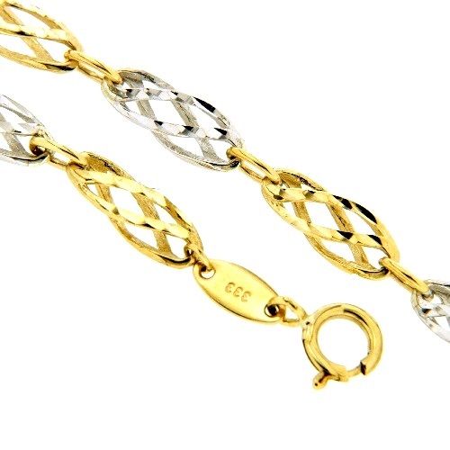 Kette Gold 333 45 cm bicolor bicolor