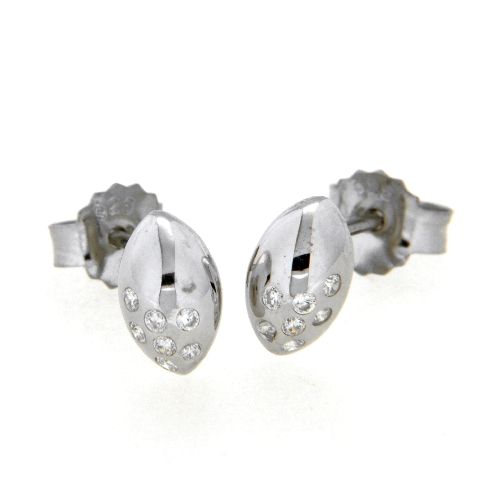 Ohrstecker Silber 925 rhodiniert