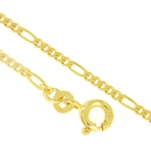 Figarokette (FP50) Gold 333 45 cm