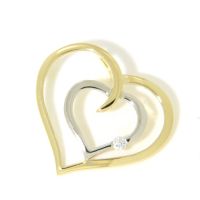 Herzanhänger Gold 585 