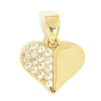 Herzanhänger Gold 333 